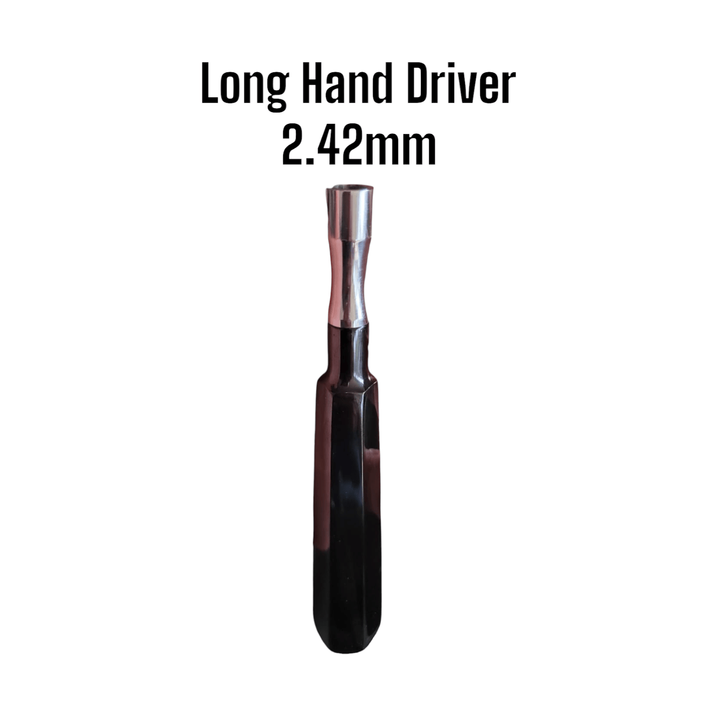 Dental Implant Long Hand Driver Ø2.42mm Internal Hexagonal Tools - Spiral Implant