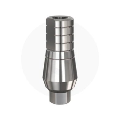 Straight Titanium Abutment for Internal Hexagon 2.42mm - Spiral Implant