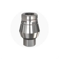 Straight Titanium Abutment for Internal Hexagon 2.42mm - Spiral Implant